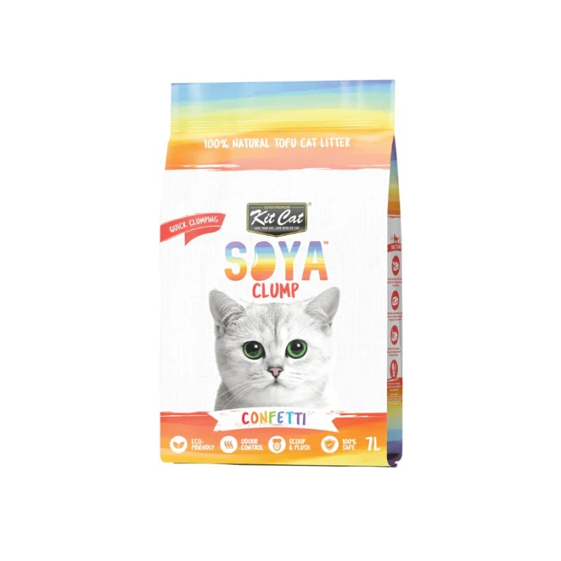 Kit Cat Soya Clump - Confetti 7L