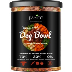 Dog Bowl Wołowina z marchewką, brokułami i jabłkiem 400g