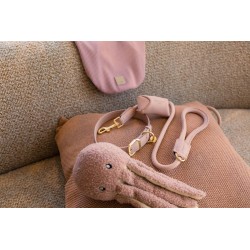 FuzzYard Life Atelier – Obroża dla psa M - Pudrowy Róż