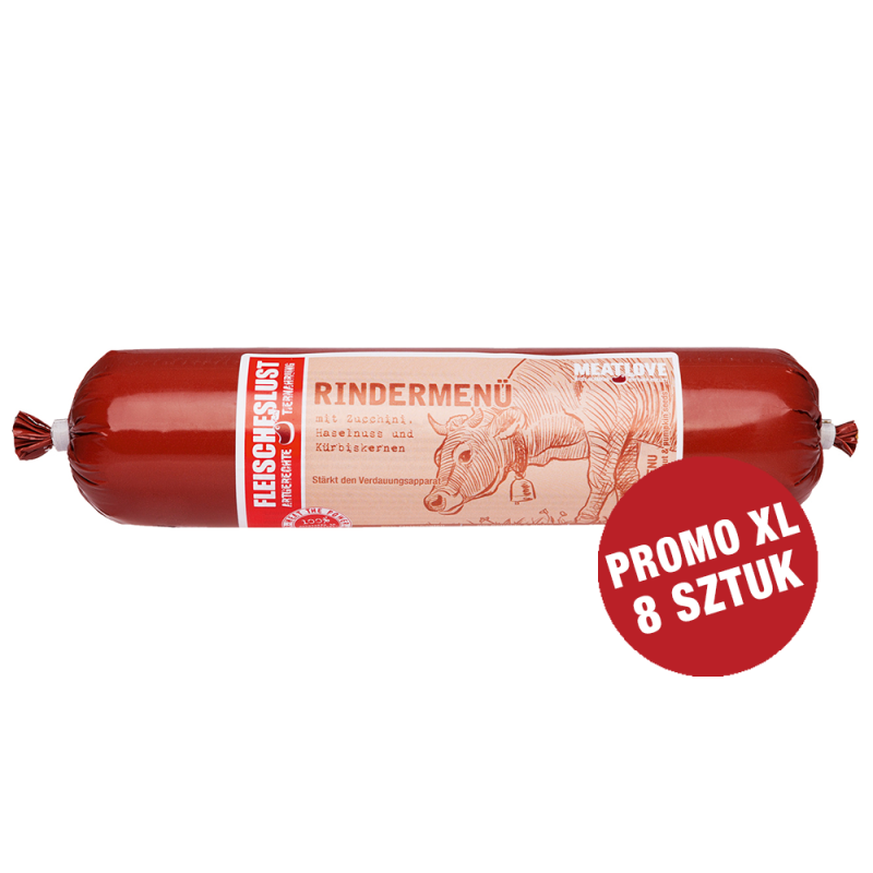 ZESTAW XL PROMO BEEF MENU 400G X 8SZT